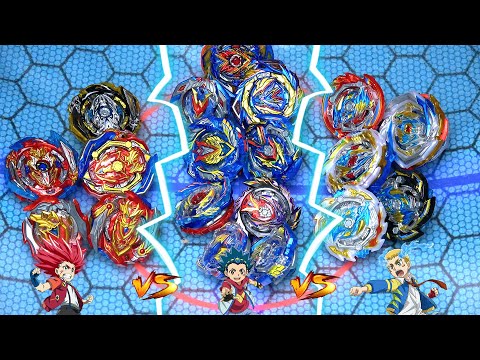 OMG Triple Evolution KNOCK-OUT Tournament | Beyblade Burst Team Battle