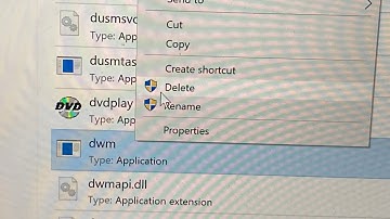 What if you delete dwm.exe?