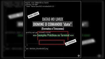 Datas no Linux: Domine o Comando date (Formatos e Timezones)