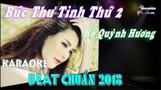 Bức Thư Tình Thứ 2 Hồ Quỳnh Hương - Karaoke Minhvu822 Beat Chuẩn