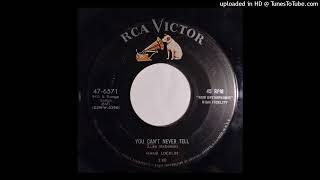 Hank Locklin - You Can't Never Tell / Seven Or Eleven [RCA, 1956 hillbilly Luke McDaniel]