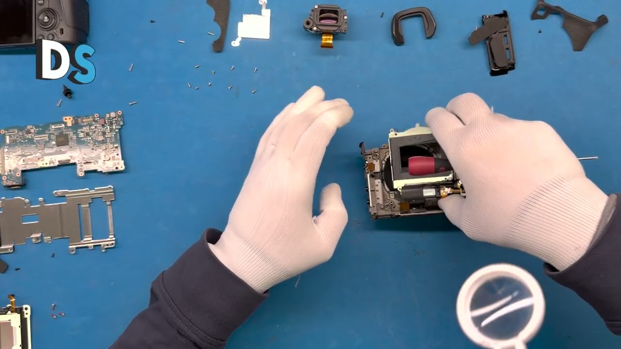 How to repair Canon EOS R camera - ERROR 20 (exchange shutter