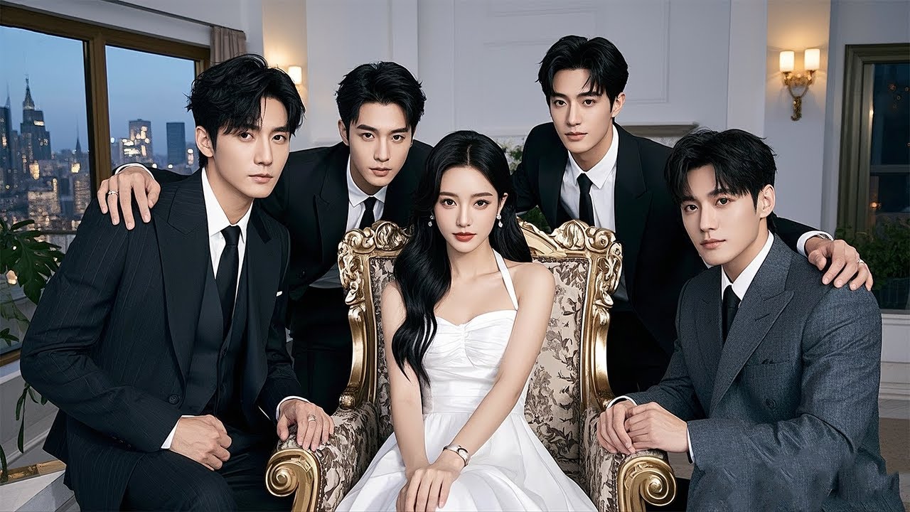 女孩暴雨夜被趕出白家，縮在街角發抖…三天后，首富父親攜五個哥哥登門：