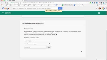 How to Whitelist Domains for Google Classroom