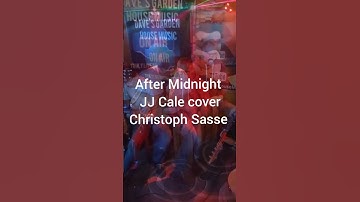 After Midnight #JJCale #cover Christoph Sasse sings  #livemusic #music #coversong #oldies
