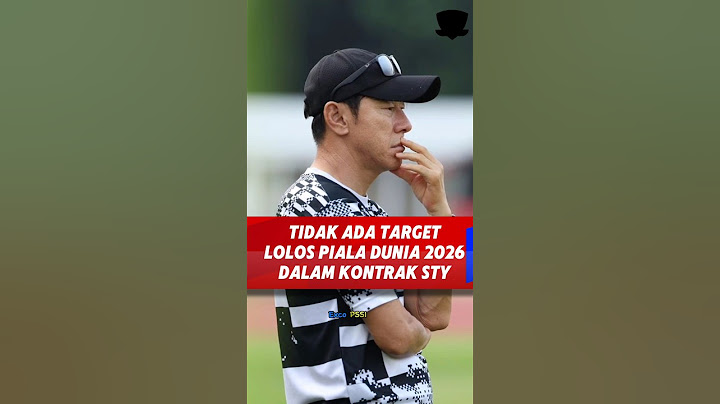 Exco PSSI: "Tidak ada Target Lolos ke Piala Dunia di kontrak baru STY" #timnasindonesia #shintaeyong