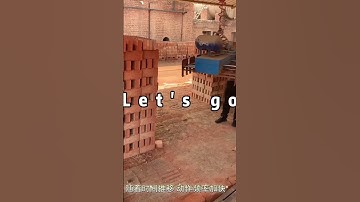 Moving red bricks is no longer hard work #brickworks #brickmachine #Redbricktransportation