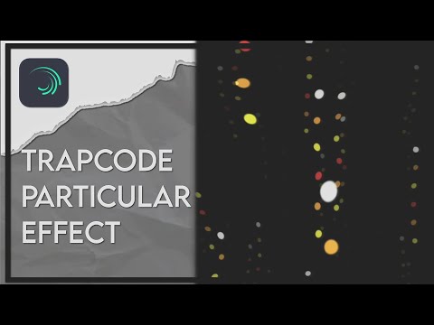 | Trapcode Particular Effect | Alight Motion Edgy Effect Tutorial