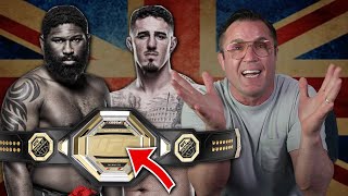 UFC Interim Belt on the Line | Aspinall vs Blades