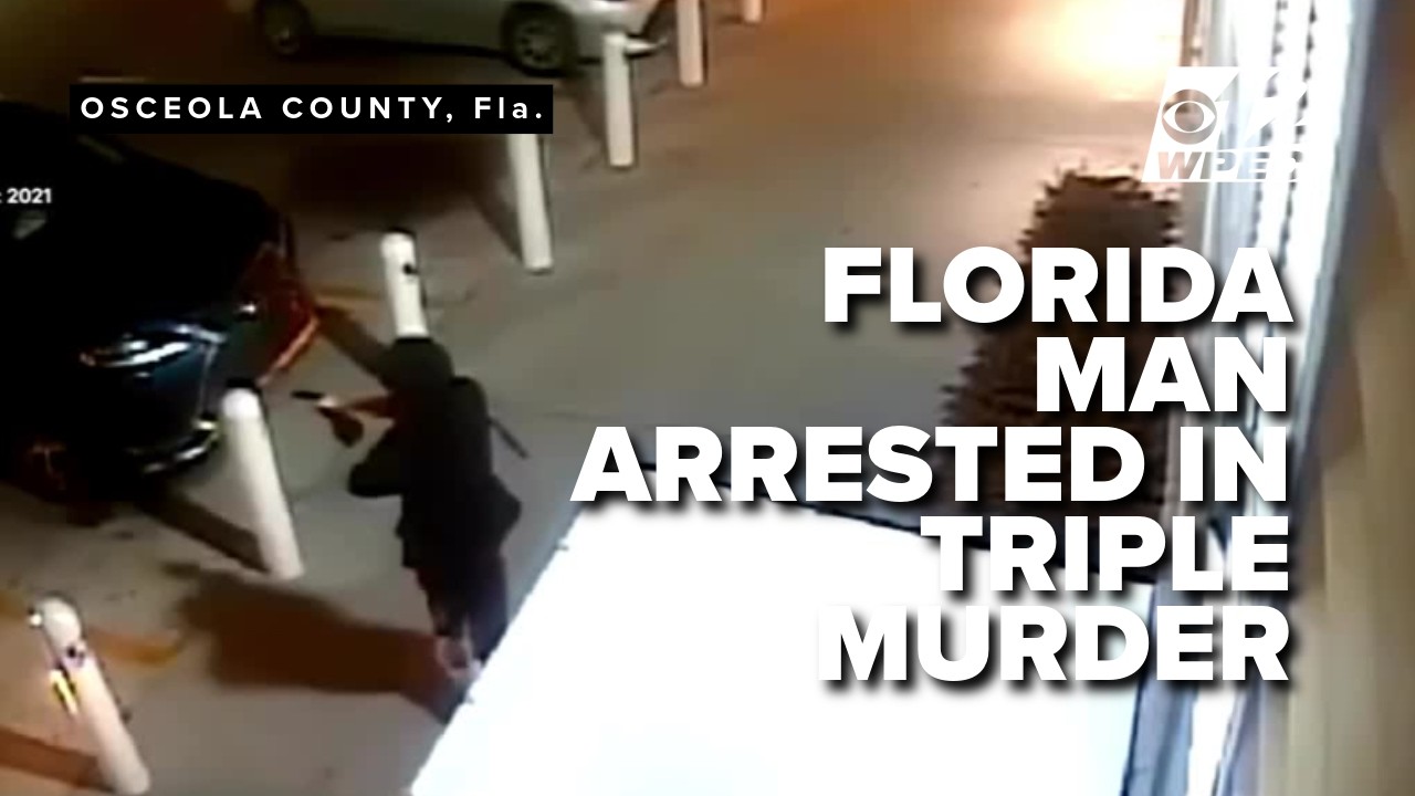 Florida man arrested for 'cold-blooded' triple murder of tourists in ...