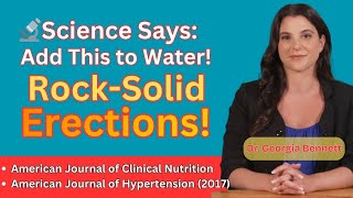 Men Over 50: STOP Drinking Plain Water! Add THIS for Max Nitric Oxide and Rock-Solid Erections!