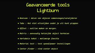 Workshop Fabcore lasercutter with Lightburn