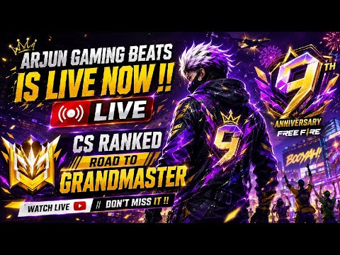 🔴 LIVE ARJUN GAMING BEATS 😎 Cs Ranked Road to Grandmaster 🤩 in 24 Hour 😱