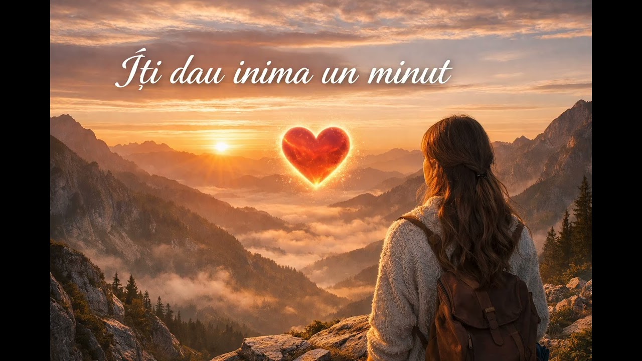 Îți dau inima un minut – melodie de dragoste motivațională | iubirea nu e slăbiciune