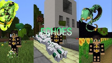 MCPE/BE My JoJo map. Echoes showcase