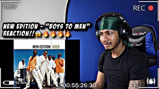 New Edition - Boys to Men | REACTION!! I LOVE THIS!🔥🔥🔥