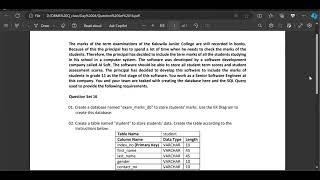 DBMS Question Set 16
