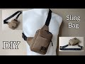 Sling bag sewing tutorial paano manahi ng bag