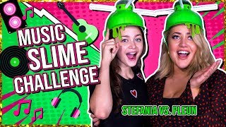 PLEUN BIERBOOMS & STEFANIA  MUSIC SLIME CHALLENGE