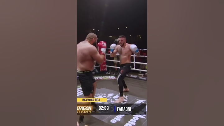 Mattia Faraoni il titolo mondiale Iska pesi massimi #Faraoni #Oktagon #DAZN