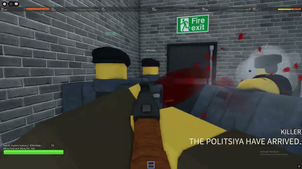 roblox blood debt Viadimir Koltsov win