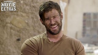12 Strong On-Set Visit With Chris Hemsworth Captain Mitch Nelson