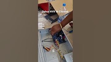 Dahua 16 Channel NVR installation 🫡👌#ipcamera #dahuatechnolgy #hikvisioncamera #cppluscctvcamera