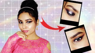 Midnight sparkle makeup look | #Angshumala | #Makeup