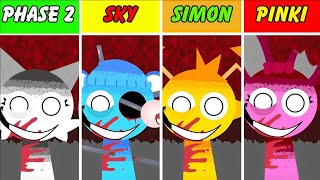 Incredibox Sprunki Retake Phase 2 But Sky Vs Simon Vs Pinki