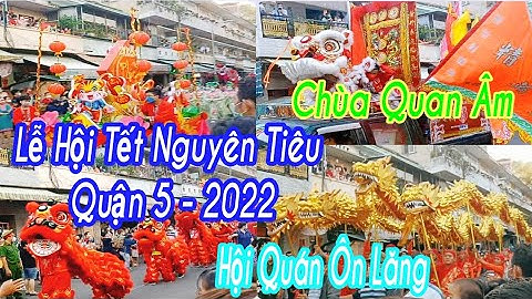 Lễ Hội Tết Nguyên Tiêu Q5-2022  LễHộiNguyênTiêu vuongngocmai vlogs