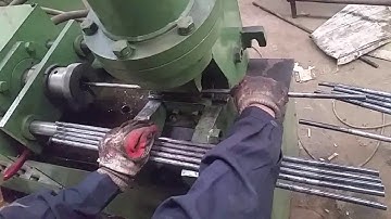 steel bar diameter reducing machine