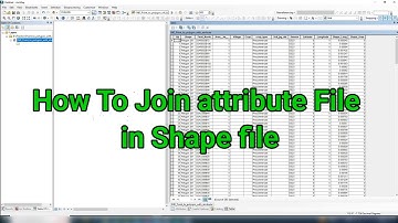 Arc GIS Tutorial | How to join Excel file in shape file using Arc GIS
