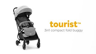 Joie Baby Tourist Signature Pushchair, Shale