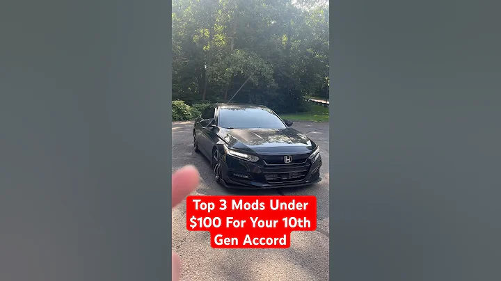 Top 3 Mods Under $100 For Your 10th Gen Accord.. 🔥🔥 #cars #honda #accord #joecolon #mods #top3