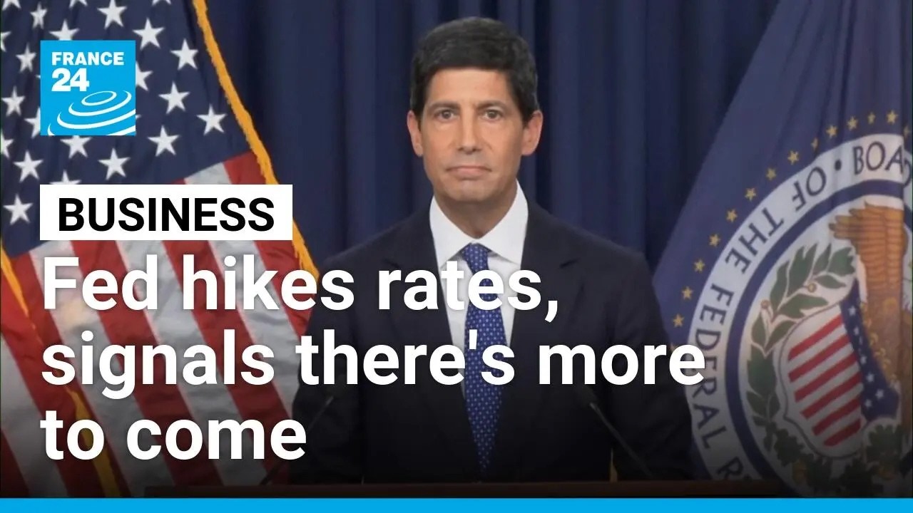 US Federal Reserve hikes interest rates for the first time in three years • FRANCE 24 English