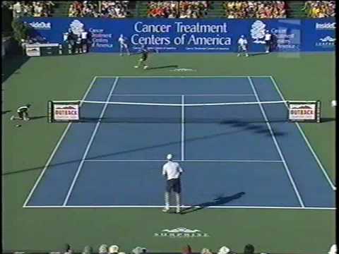 Andre Agassi Vs Todd Martin 9