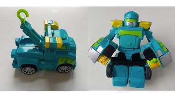 TRANSFORMERS Rescue Bots Academy Hoist Converting Toy