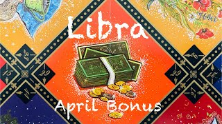 ♎ Libra April bonus message is literally about a bonus! #tarot #libra #fortunetelling