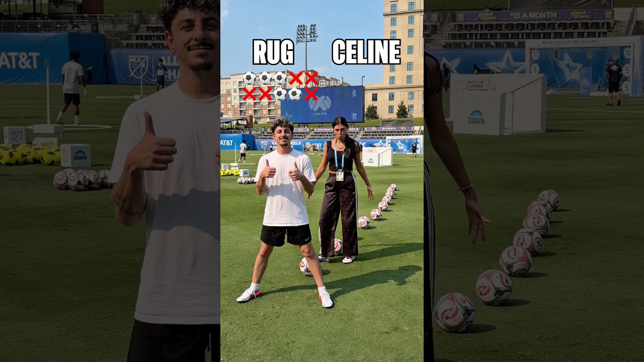 Watch @CelineDept and I tonight at the @mls   All-Star skills challenge 🔥