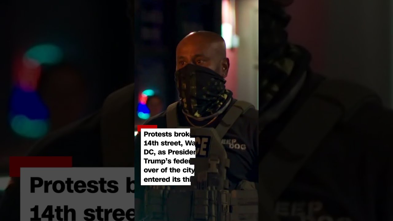 Outraged DC Locals Protest Traffic Checkpoint