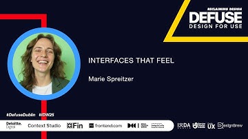 Marie Spreitzer - Interfaces That Feel