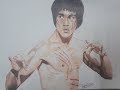 Drawing Bruce Lee