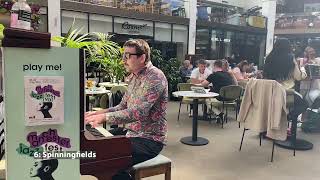 Elton John - Bennie And The Jets (Piano Cover by Gold Thing) Manchester Jazz Festival Piano Trail