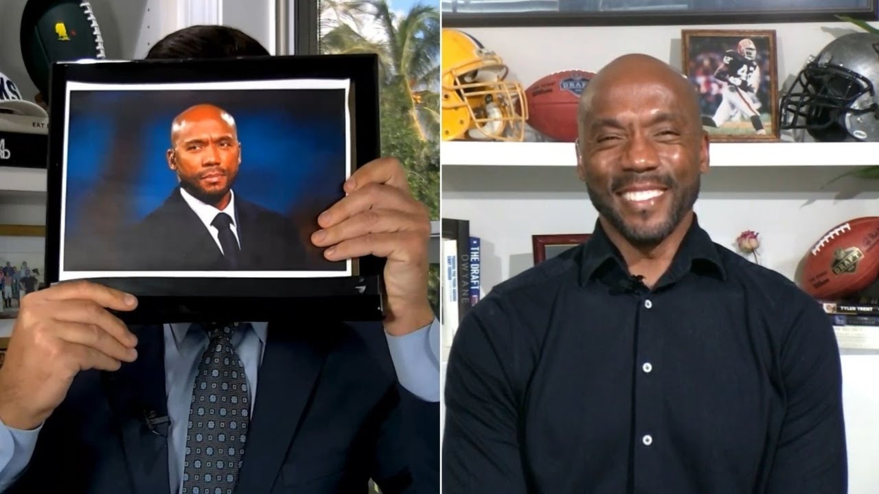 Why does Jeff Darlington have all these pictures of Louis Riddick in his house? 😂 | Get Up