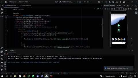 Emir Aslan, Android Studio, Login Uygulaması