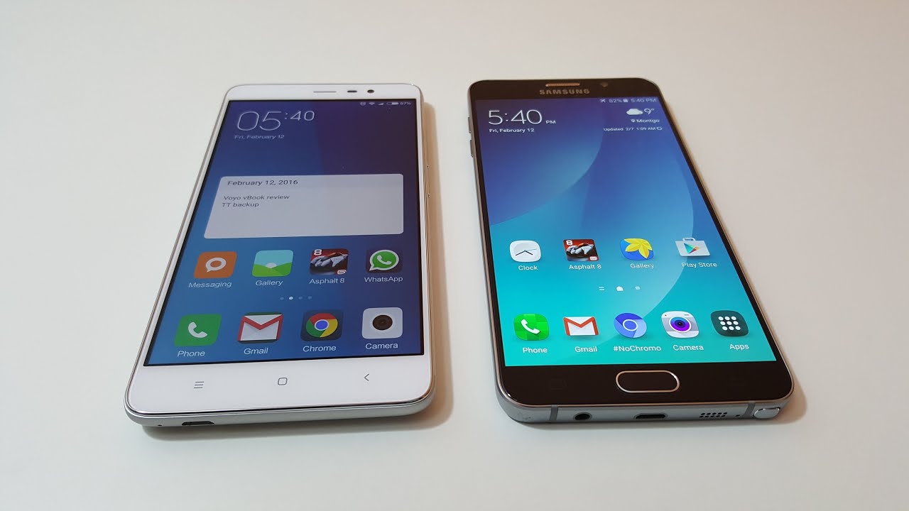 Xiaomi Redmi Note 3 Pro Vs