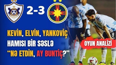Qarabağ 2-3 FCSB | Uğursuzluğun səbəbi nədi? | OYUN ANALİZİ