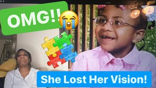 Autism Mom Deep Seated PAIN & CRY because Autistic Daughter Loss Her Vision| Blind Autistic Art| 💙