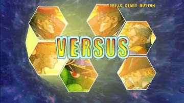 Marvel vs Capcom 2: Guile, M. Bison, and Amingo arcade playthrough