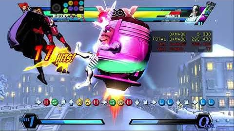 [UMvC3] MODOK TAC COMBOS 2022 - all directions corner/midscreen 7-9 cubes